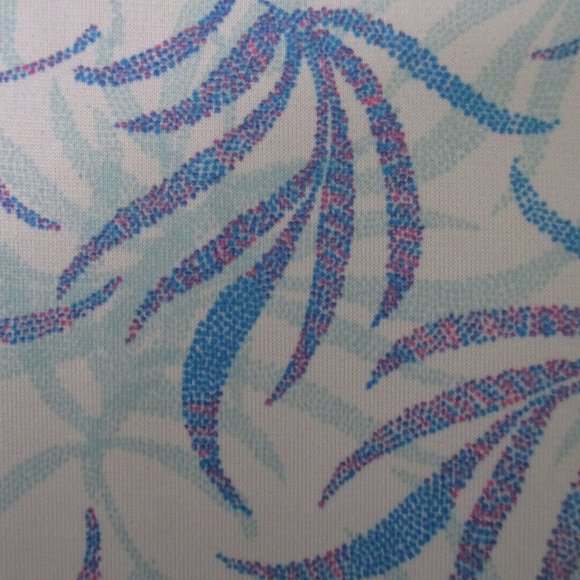 Nicklaus Golden Bear eco choice Mens S/S Blue Golf Hawaiian Polo Shirt NWOT - L - Picture 2 of 3